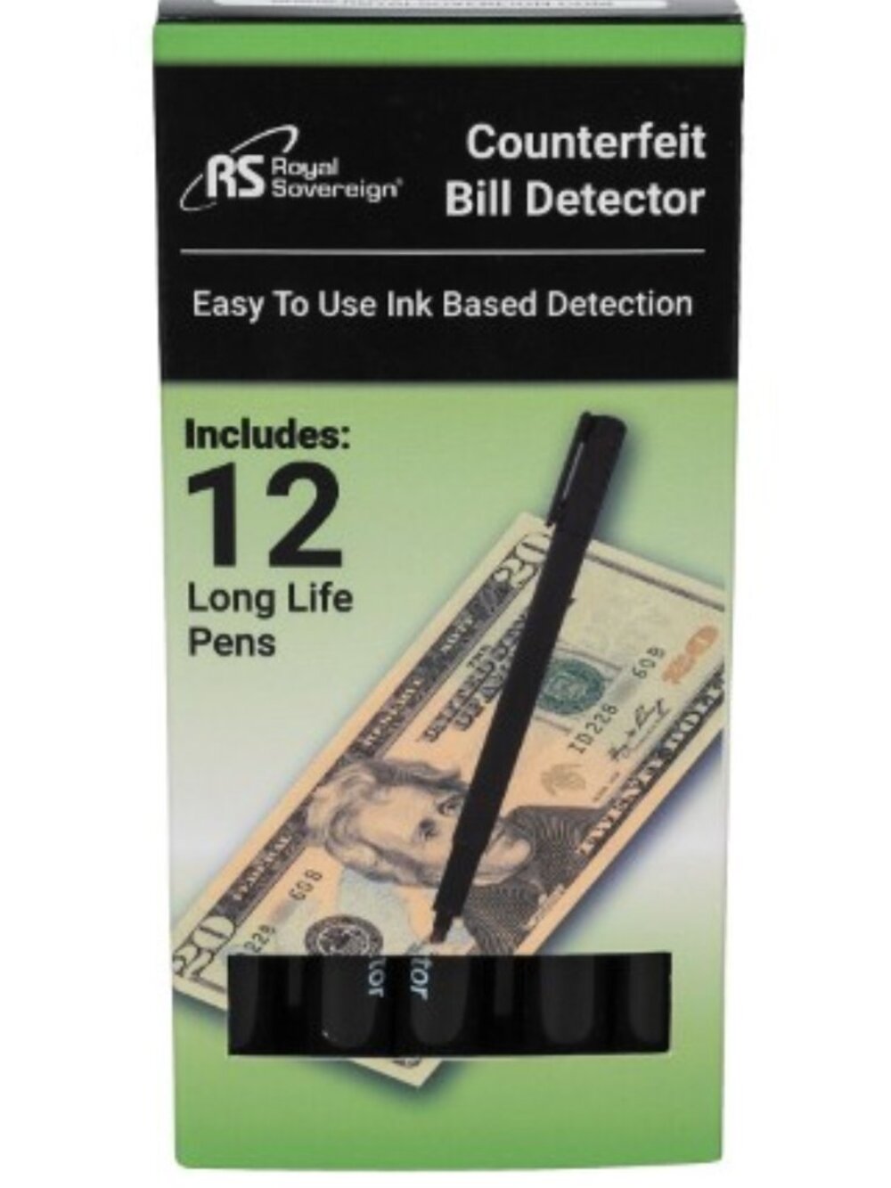 Royal Sovereign 12 COUNTERFEIT BILL DETECTOR